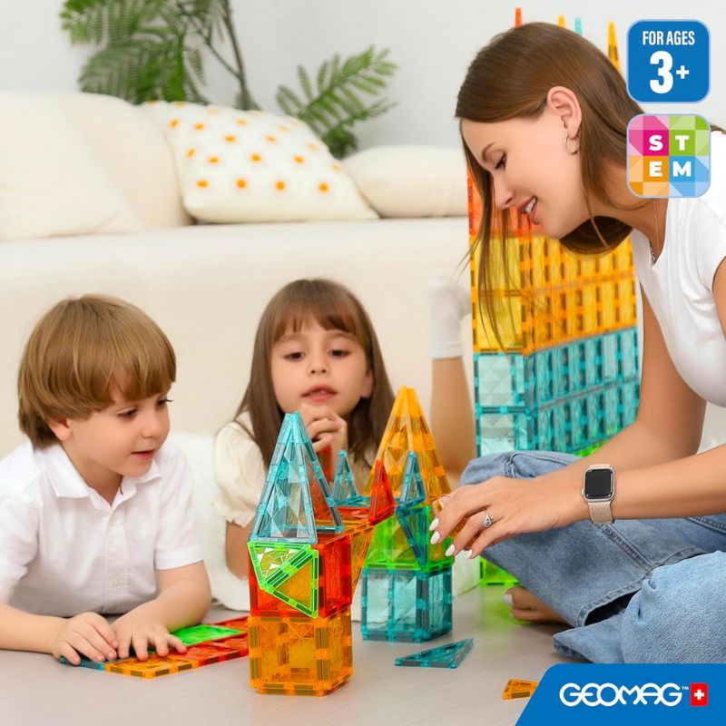 Geomag Gems Σετ Μαγνητικά Πλακίδια 44 τμχ Για 3+ Ετών