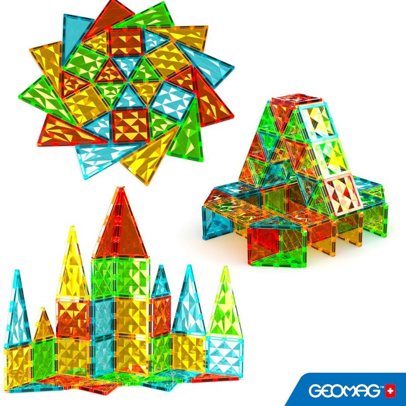 Geomag Gems Σετ Μαγνητικά Πλακίδια 100 τμχ Για 3+ Ετών