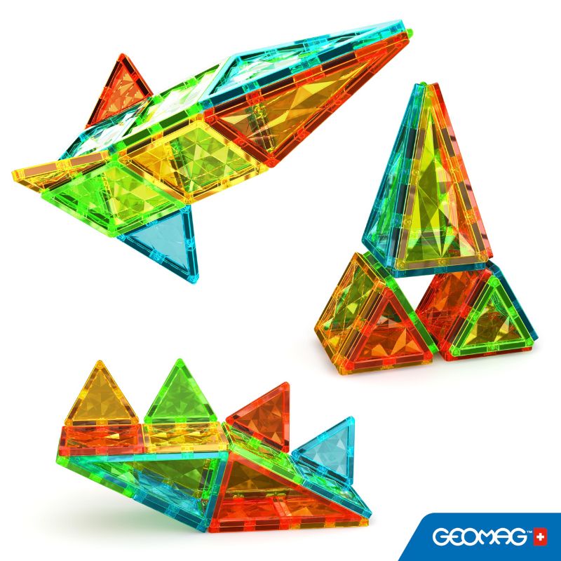 Geomag Gems Σετ Μαγνητικά Πλακίδια 16 τμχ Για 3+ Ετών