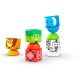 Geomag Magicube Σετ Μαγνητικοί Κύβοι 10 τμχ Για 2-5 Ετών Safari