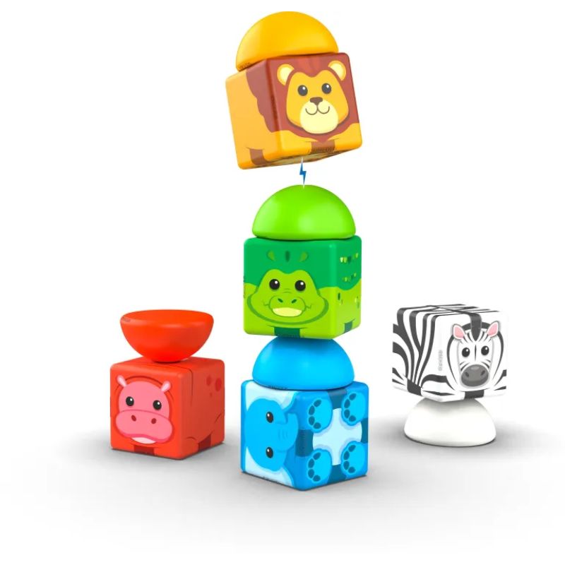 Geomag Magicube Σετ Μαγνητικοί Κύβοι 10 τμχ Για 2-5 Ετών Safari