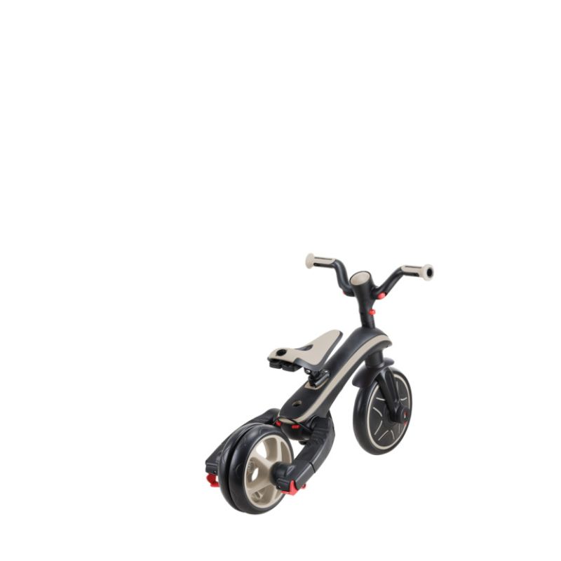 Globber Explorer Trike Αναδιπλούμενο Τρίκυκλο 4-Σε-1 10 Μηνών - 5 Ετών Taupe