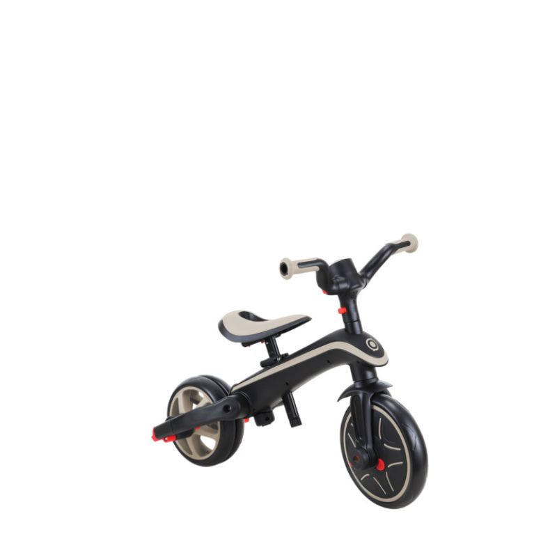 Globber Explorer Trike Αναδιπλούμενο Τρίκυκλο 4-Σε-1 10 Μηνών - 5 Ετών Taupe