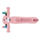 Globber Go Up Lights Sporty Παιδικό Πατίνι 15-20 κιλά Pastel Pink