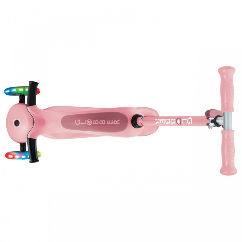 Globber Go Up Lights Sporty Παιδικό Πατίνι 15-20 κιλά Pastel Pink