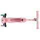 Globber Go Up Lights Sporty Παιδικό Πατίνι 15-20 κιλά Pastel Pink