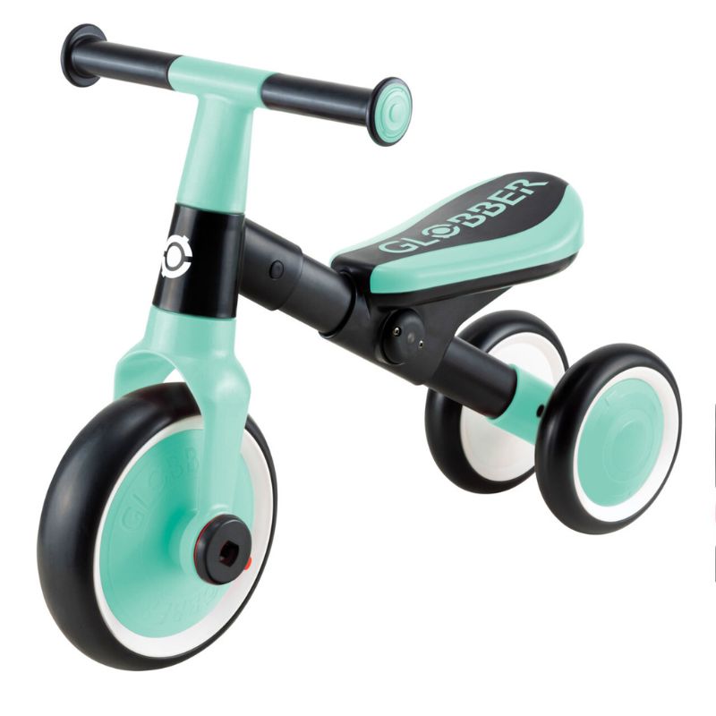 Globber Learning Trike 2-Σε-1 Τρίκυκλο Ποδήλατο Για 12-36 Μηνών Mint