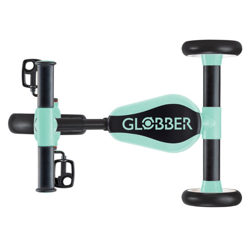 Globber Learning Trike 2-Σε-1 Τρίκυκλο Ποδήλατο Για 12-36 Μηνών Mint