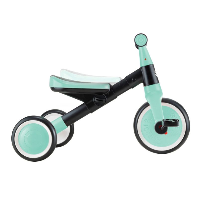 Globber Learning Trike 2-Σε-1 Τρίκυκλο Ποδήλατο Για 12-36 Μηνών Mint