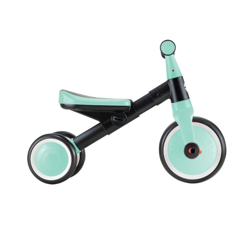 Globber Learning Trike 2-Σε-1 Τρίκυκλο Ποδήλατο Για 12-36 Μηνών Mint