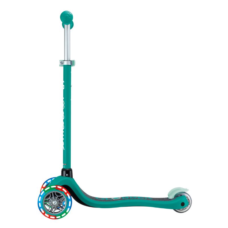 Globber Primo Lights V2 Παιδικό Πατίνι Για 3-7 Ετών Emerald Green
