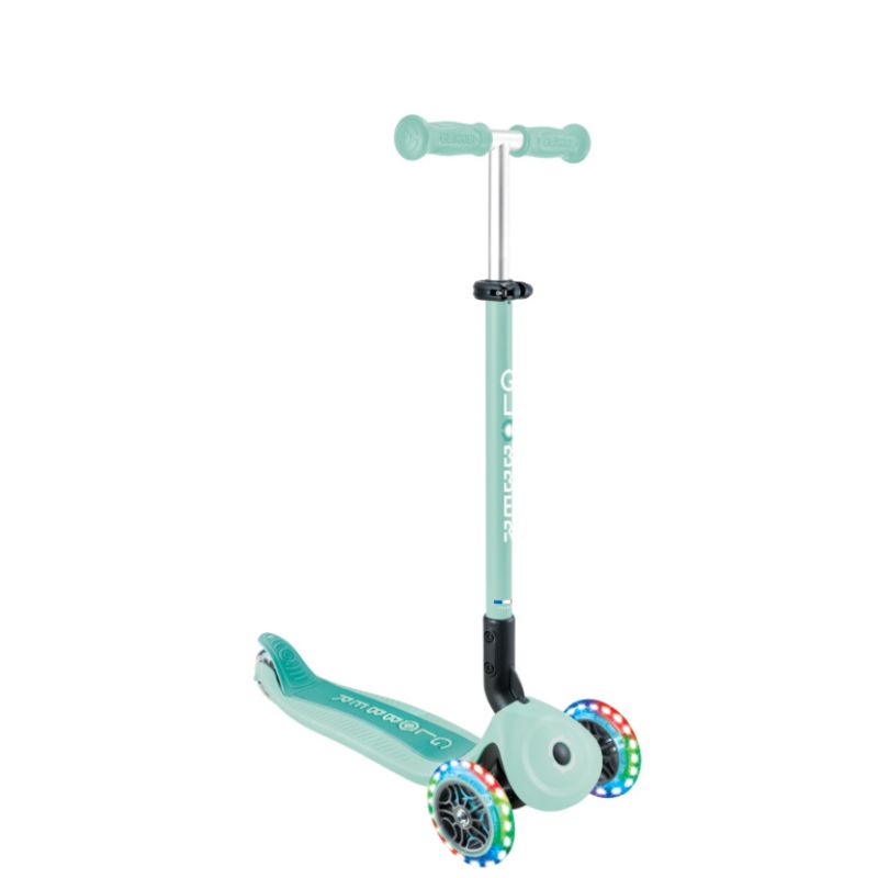 Globber Go Up Active Lights 360° Αναδιπλούμενο Πατίνι 3-Σε-1 Για 15 Μηνών - 9+ Ετών Mint