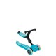 Globber Go Up Active Lights 360° Αναδιπλούμενο Πατίνι 3-Σε-1 Για 15 Μηνών - 9+ Ετών Aqua