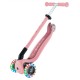 Globber Go Up Active Lights 360° Αναδιπλούμενο Πατίνι 3-Σε-1 Για 15 Μηνών - 9+ Ετών Pastel Pink