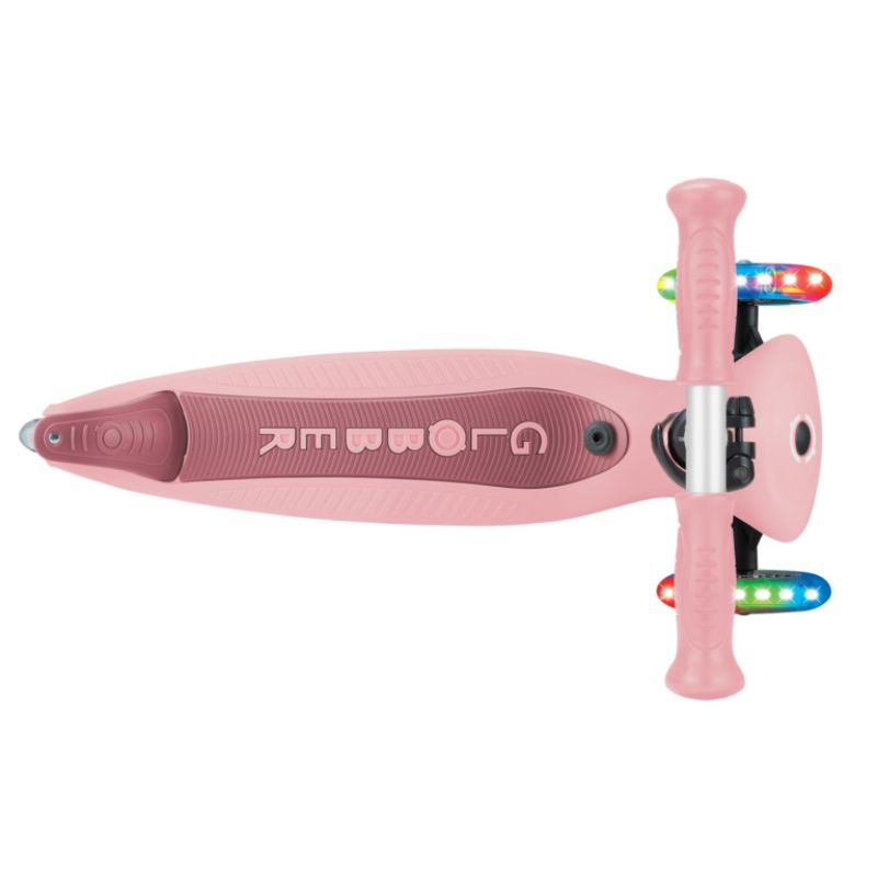 Globber Go Up Active Lights 360° Αναδιπλούμενο Πατίνι 3-Σε-1 Για 15 Μηνών - 9+ Ετών Pastel Pink