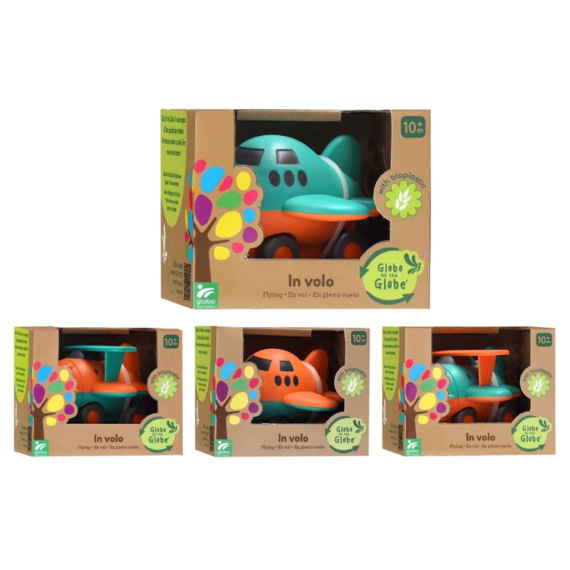 Globo Βιοπλαστικό Αεροσκάφος 1 τμχ Για 10+ Μηνών Σε Τυχαίο Χρώμα Και Σχέδιο