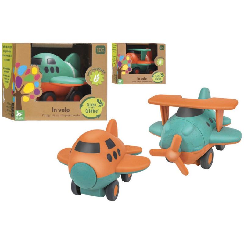 Globo Βιοπλαστικό Αεροσκάφος 1 τμχ Για 10+ Μηνών Σε Τυχαίο Χρώμα Και Σχέδιο