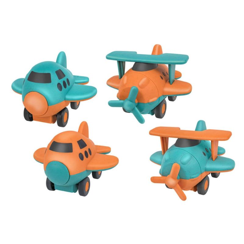 Globo Βιοπλαστικό Αεροσκάφος 1 τμχ Για 10+ Μηνών Σε Τυχαίο Χρώμα Και Σχέδιο