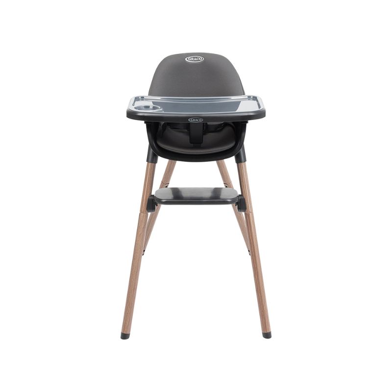 Graco Presti Κάθισμα Φαγητού 3-Σε-1 Charcoal