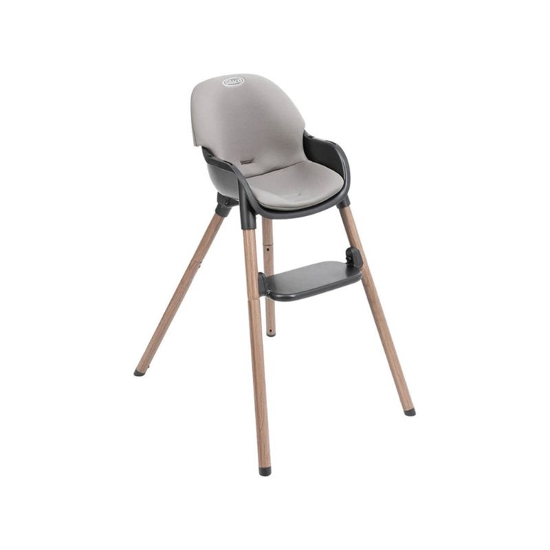Graco Presti Κάθισμα Φαγητού 3-Σε-1 Steeple Gray