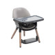 Graco Presti Κάθισμα Φαγητού 3-Σε-1 Steeple Gray