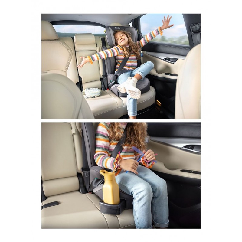 Graco Affix i-Size Κάθισμα Αυτοκινήτου 100-150cm Midnight