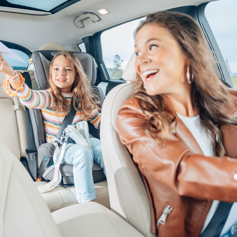 Graco Affix i-Size Κάθισμα Αυτοκινήτου 100-150cm Midnight