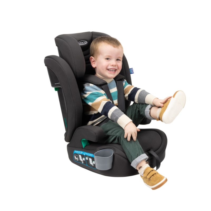 Graco Eldura Κάθισμα Αυτοκινήτου 76-150cm Midnight