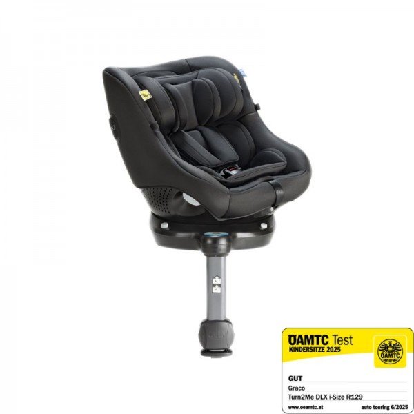 Graco Turn2Me DLX i-Size Κάθισμα Αυτοκινήτου 40-105cm Midnight