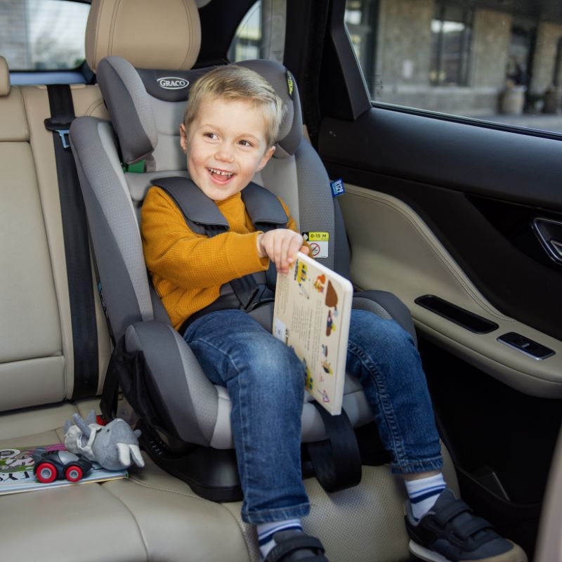 Graco FlexiGrow Κάθισμα Αυτοκινήτου 76-145cm Heather