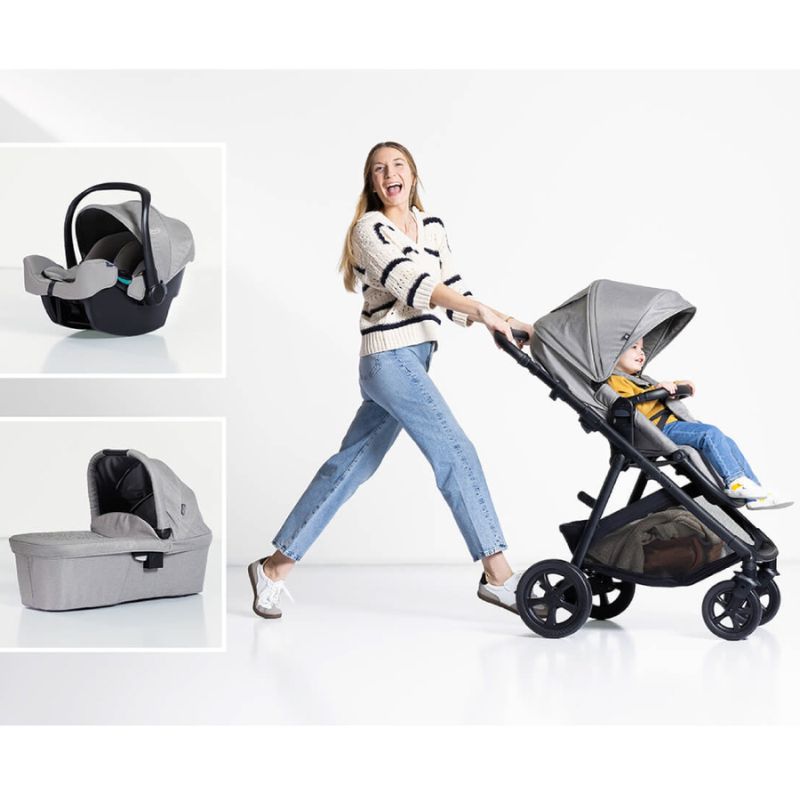 Graco Near2Me DLX Trio Βρεφικό Σύστημα Μεταφοράς 3-Σε-1 Ash