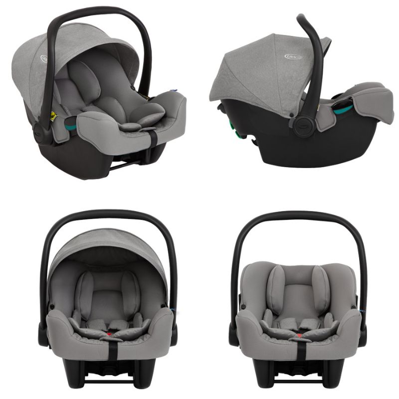 Graco Near2Me DLX Trio Βρεφικό Σύστημα Μεταφοράς 3-Σε-1 Ash