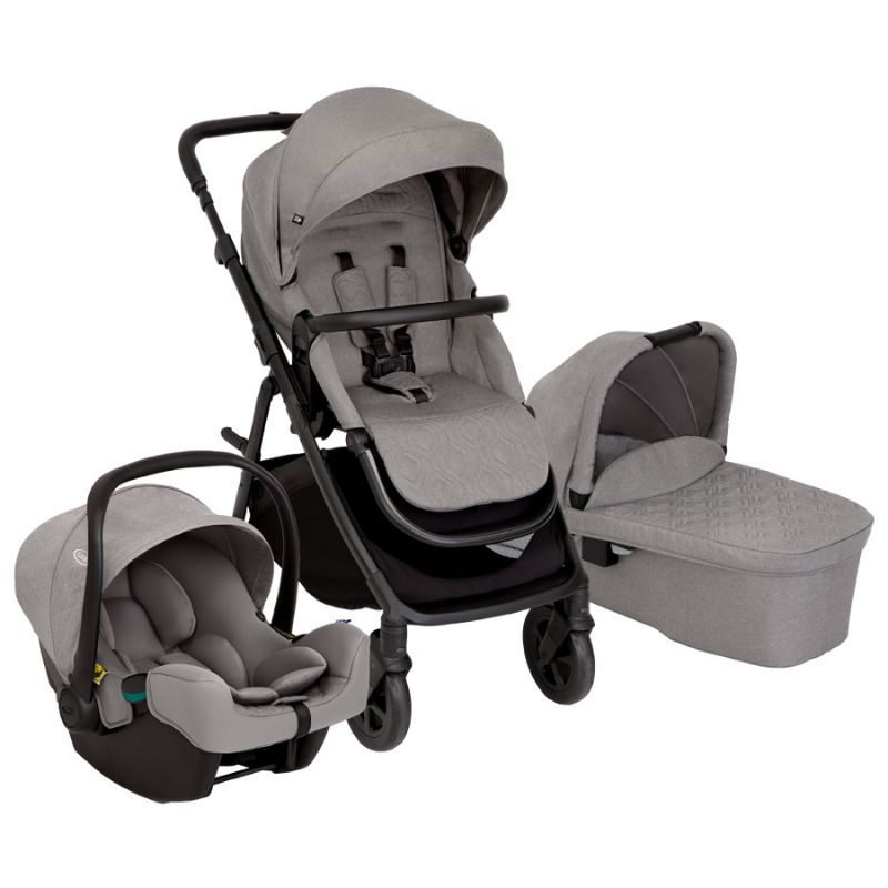 Graco Near2Me DLX Trio Βρεφικό Σύστημα Μεταφοράς 3-Σε-1 Ash
