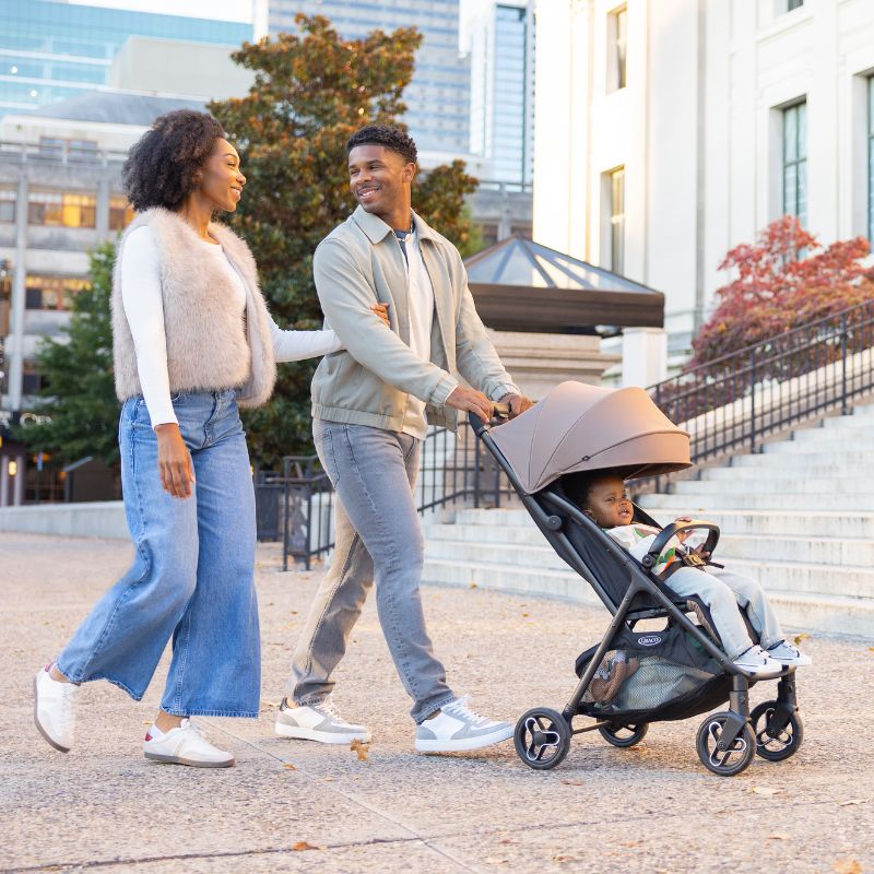 Graco Myavo Ελαφρύ Βρεφικό Καρότσι Steeple Gray