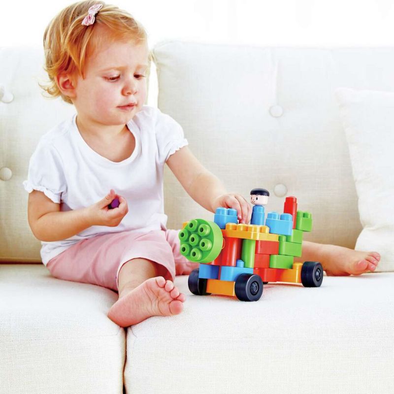 Hape PolyM Σετ Κατασκευών 25 τμχ Για 1.5-5 Ετών Creative Starter Kit