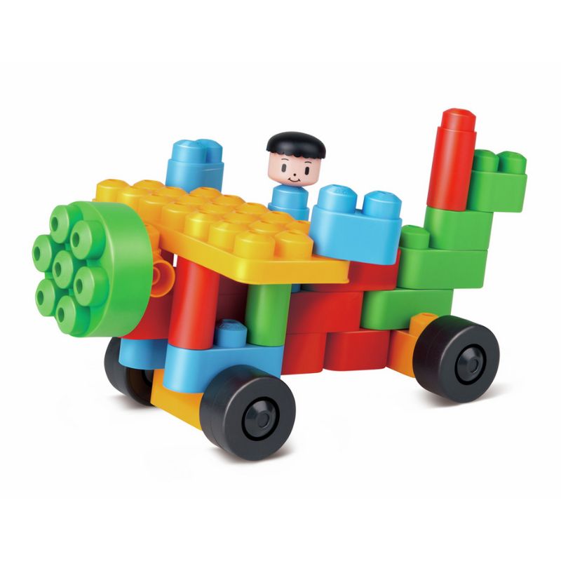 Hape PolyM Σετ Κατασκευών 25 τμχ Για 1.5-5 Ετών Creative Starter Kit