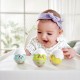 Hape Σετ Ξύλινες Κουδουνίστρες 3 τμχ Happy Hatchlings Wobble Rattles  Για 0-24 Μηνών