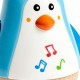 Hape Ξύλινος Πιγκουίνος Penguin Music Wobbler Για 6-24 Μηνών