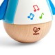 Hape Ξύλινος Πιγκουίνος Penguin Music Wobbler Για 6-24 Μηνών