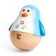 Hape Ξύλινος Πιγκουίνος Penguin Music Wobbler Για 6-24 Μηνών