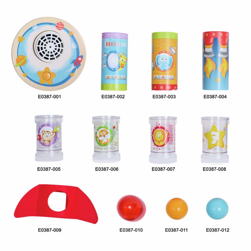 Hape Ξύλινος Πύραυλος Air Stacker Για 24+ Μηνών