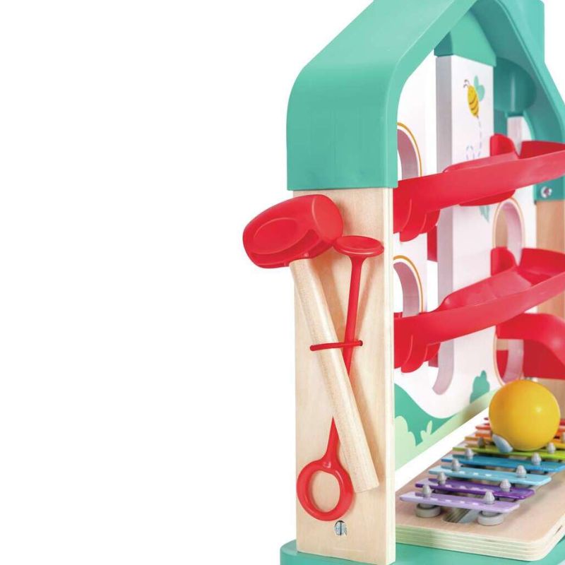 Hape Ξύλινο Ξυλόφωνο Με Μπάλες Melody Mansion Ball Run Για 1-3 Ετών