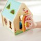 Hape Early Explorer Σετ Με Ξύλινο Σπιτάκι 9 τμχ Για 2-4 Ετών Critter House Shape Sorter