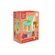 Hape Early Explorer Σετ Με Ξύλινο Σπιτάκι 9 τμχ Για 2-4 Ετών Critter House Shape Sorter