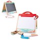 Hape Ξύλινος Πίνακας Διπλής Όψης Store & Go Easel Για 3+ Ετών