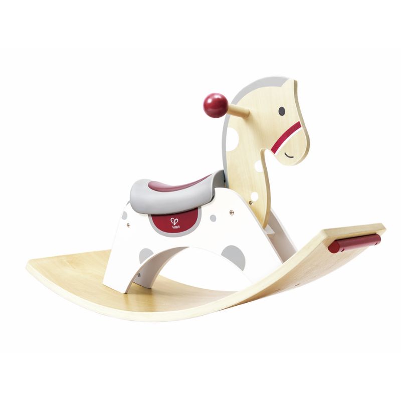 Hape Early Explorer Ξύλινο Κουνιστό Αλογάκι 2-Σε-1 Για 12+ Μηνών Rocking Horse
