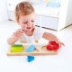 Hape Geometric Puzzle Ξύλινο Παζλ Με Γεωμετρικά Σχήματα 7 τμχ Για 18+ Μηνών