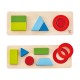 Hape Geometric Puzzle Ξύλινο Παζλ Με Γεωμετρικά Σχήματα 7 τμχ Για 18+ Μηνών
