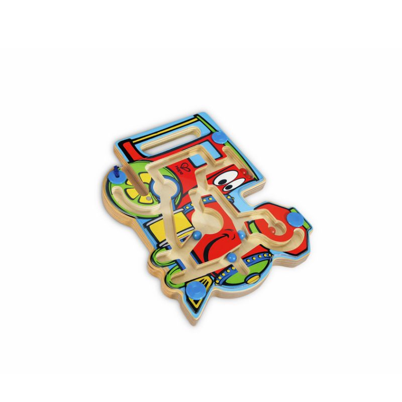 Hape Ξύλινο Παιχνίδι Με Μπίλιες Choo Choo Tracks Για 24+ Μηνών