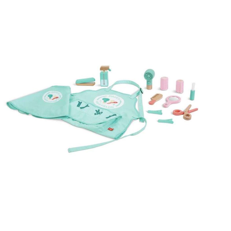 Hape Παιχνίδι Μίμησης Κομμώτρια Super Stylish Hair Salon Set Για 3-8 Ετών
